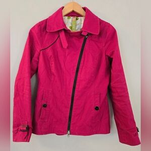 Soia‎ & Kyo Designer Spring/Fall Pink Jacket Size S